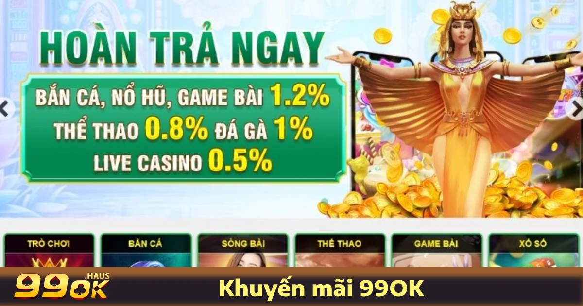 Các Chương Trình Khuyến Mãi 99OK Hấp Dẫn